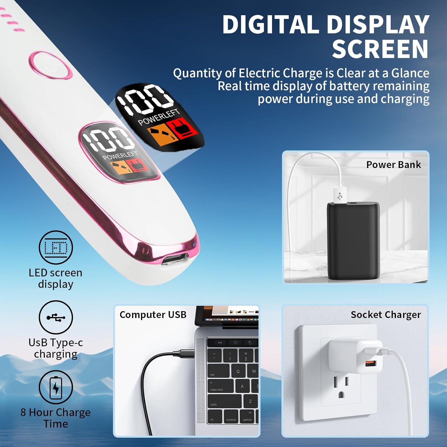 Recortadora Multifuncional Mendaping 4 en 1 con Pantalla LED