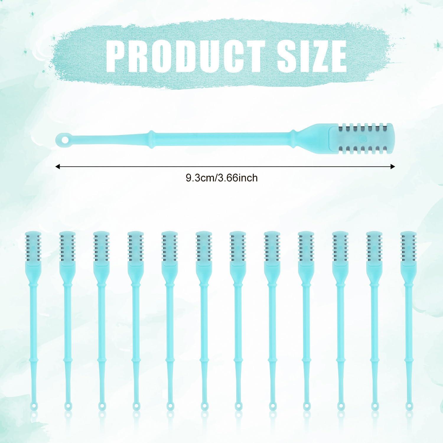 Cortador de Vello Nasal 2 en 1 PEUTIER - 12 Piezas Azul