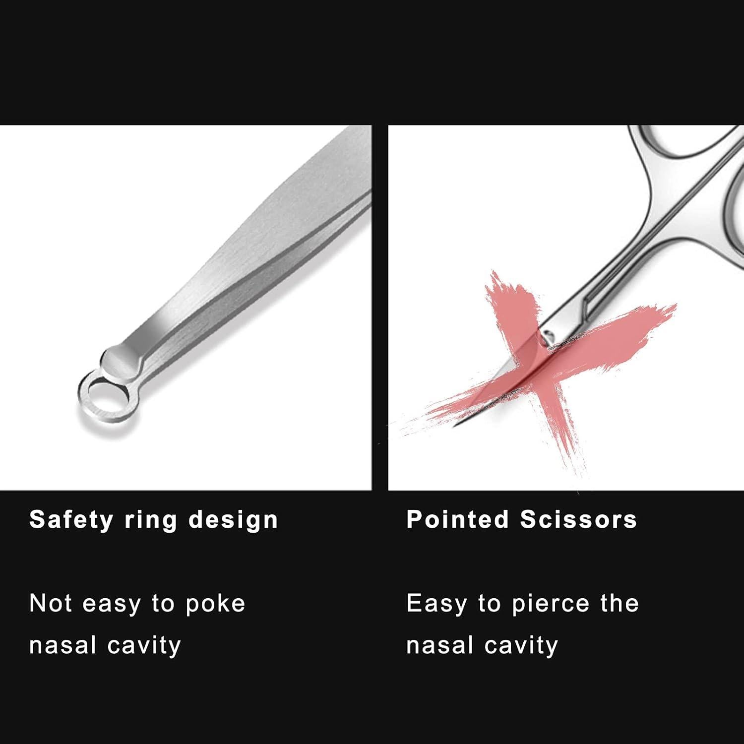 Cortador Nasal Unisex Muze - Acero Inoxidable 9.5 cm