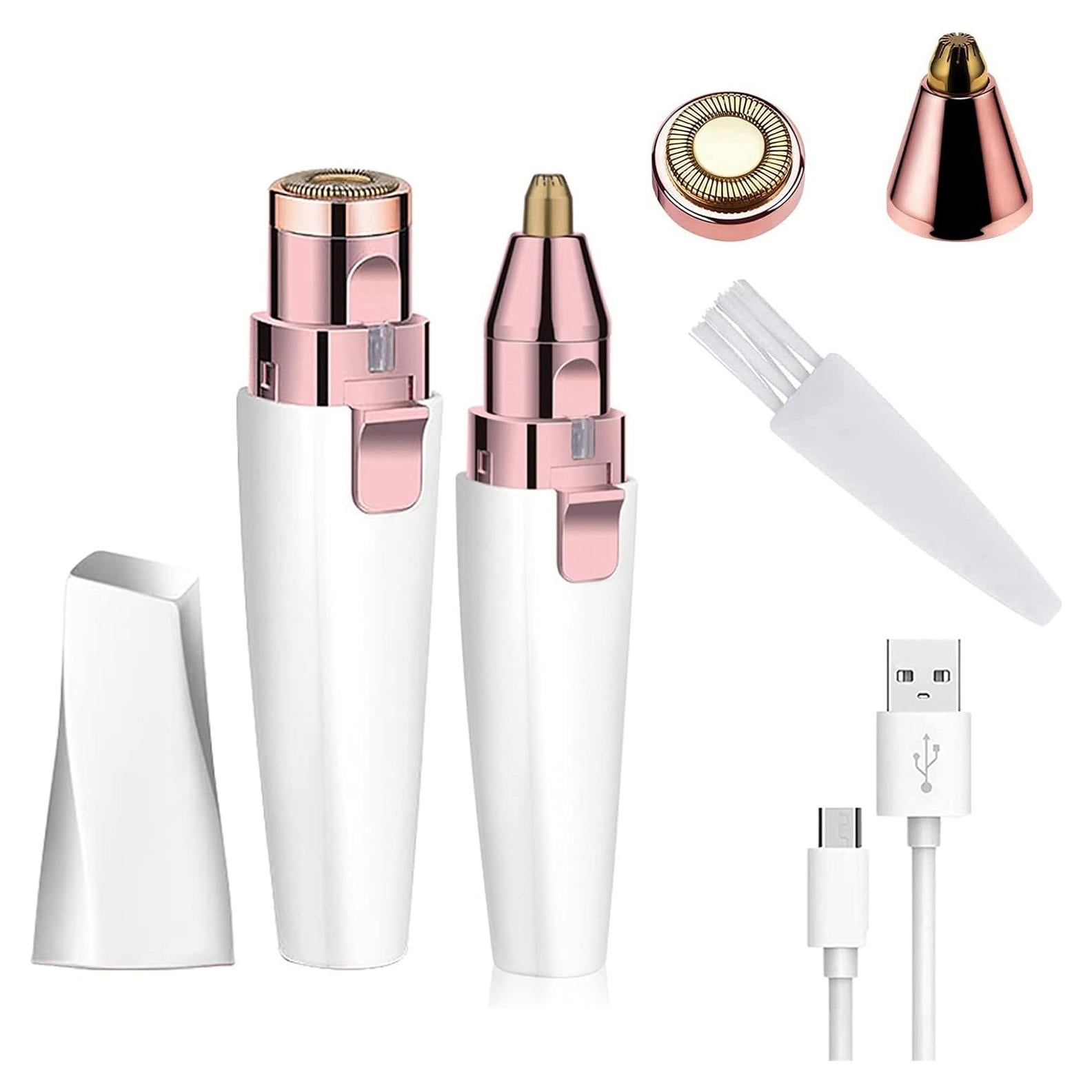 Removedor de Vello Facial y Nasal MEITREND 2 en 1 Indoloro