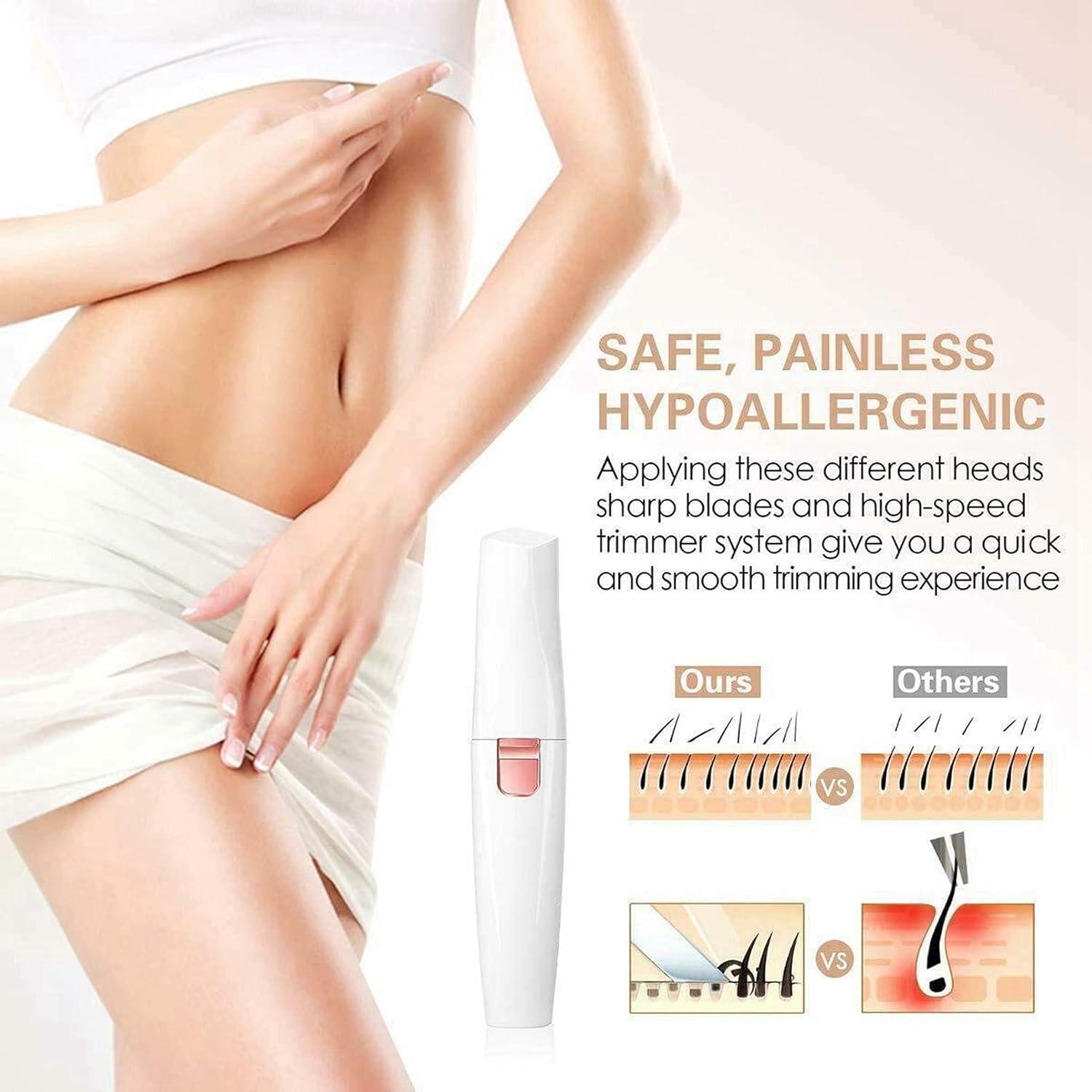 Removedor de Vello Facial y Nasal MEITREND 2 en 1 Indoloro