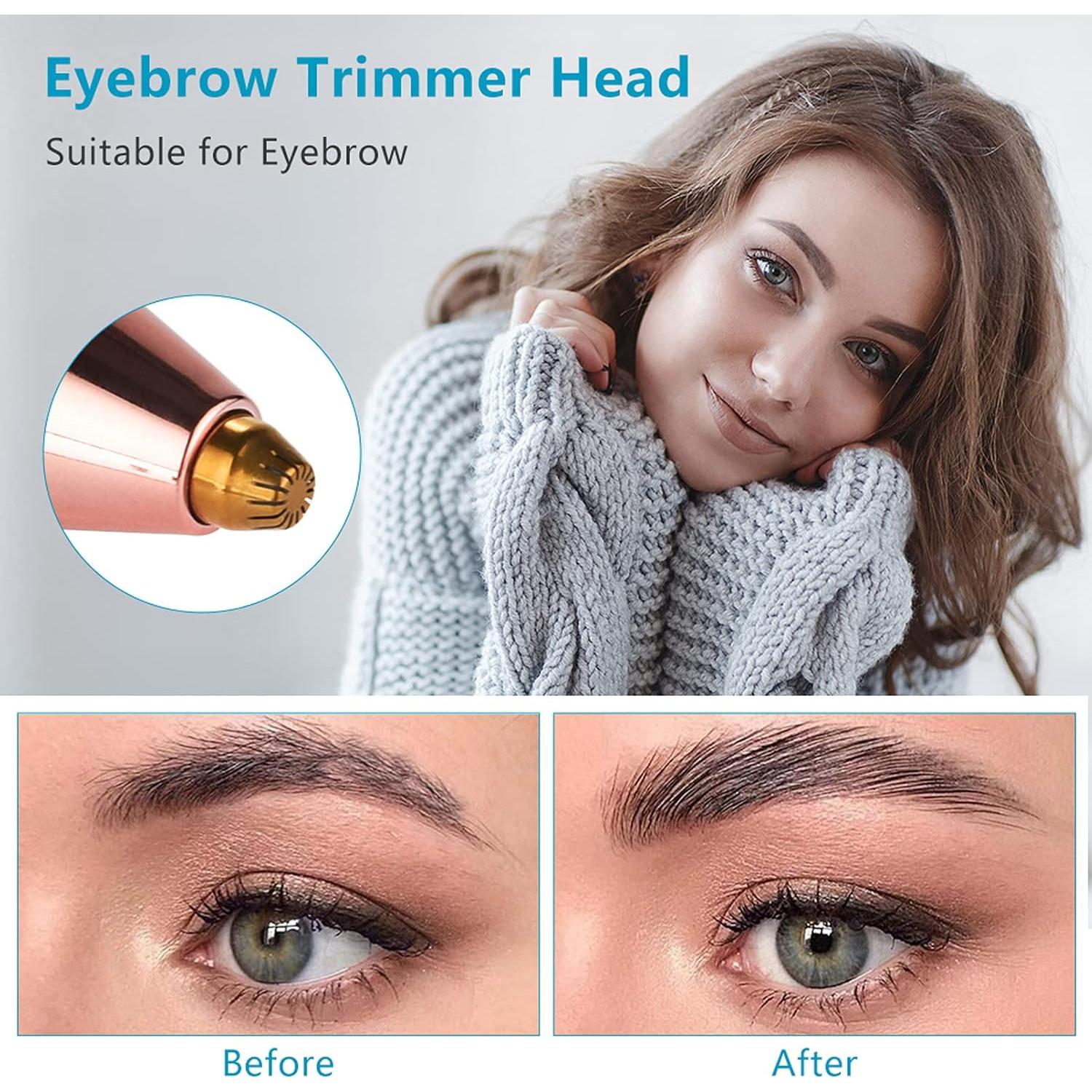 Removedor de Vello Facial y Nasal MEITREND 2 en 1 Indoloro