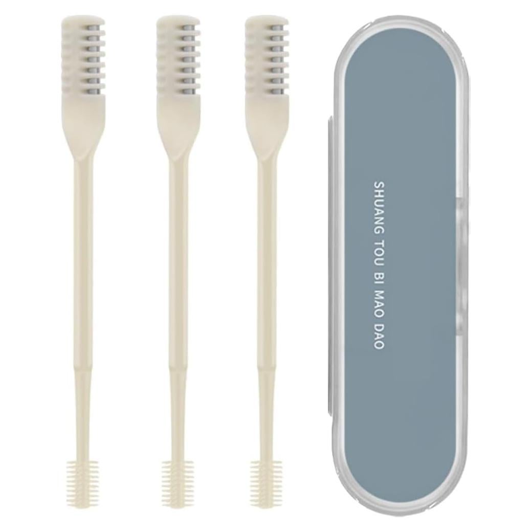 Cortador de Vello Nasal Manual DPWOUM con Caja de Almacenamiento