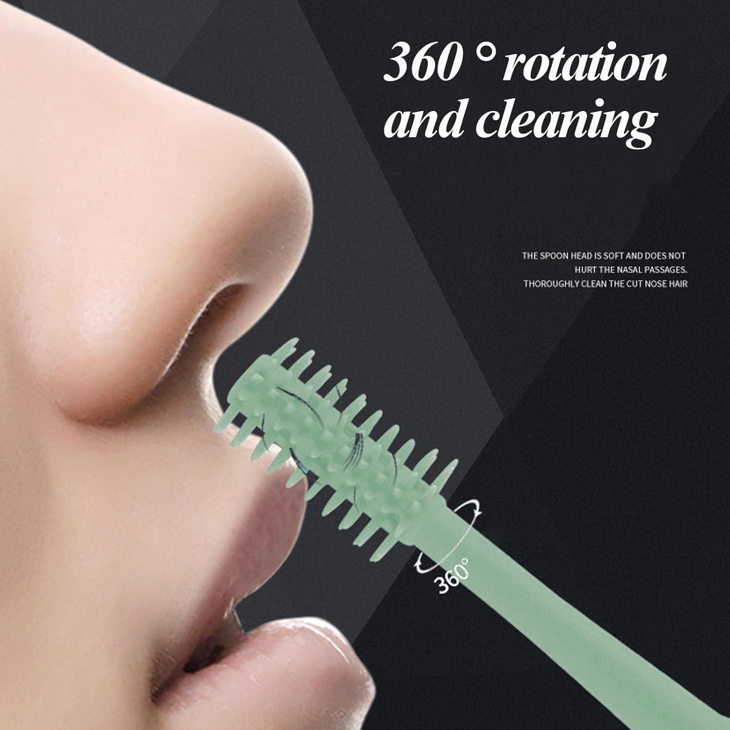 Cortador de Vello Nasal Manual Yeezyxling - Doble Cara, 360°