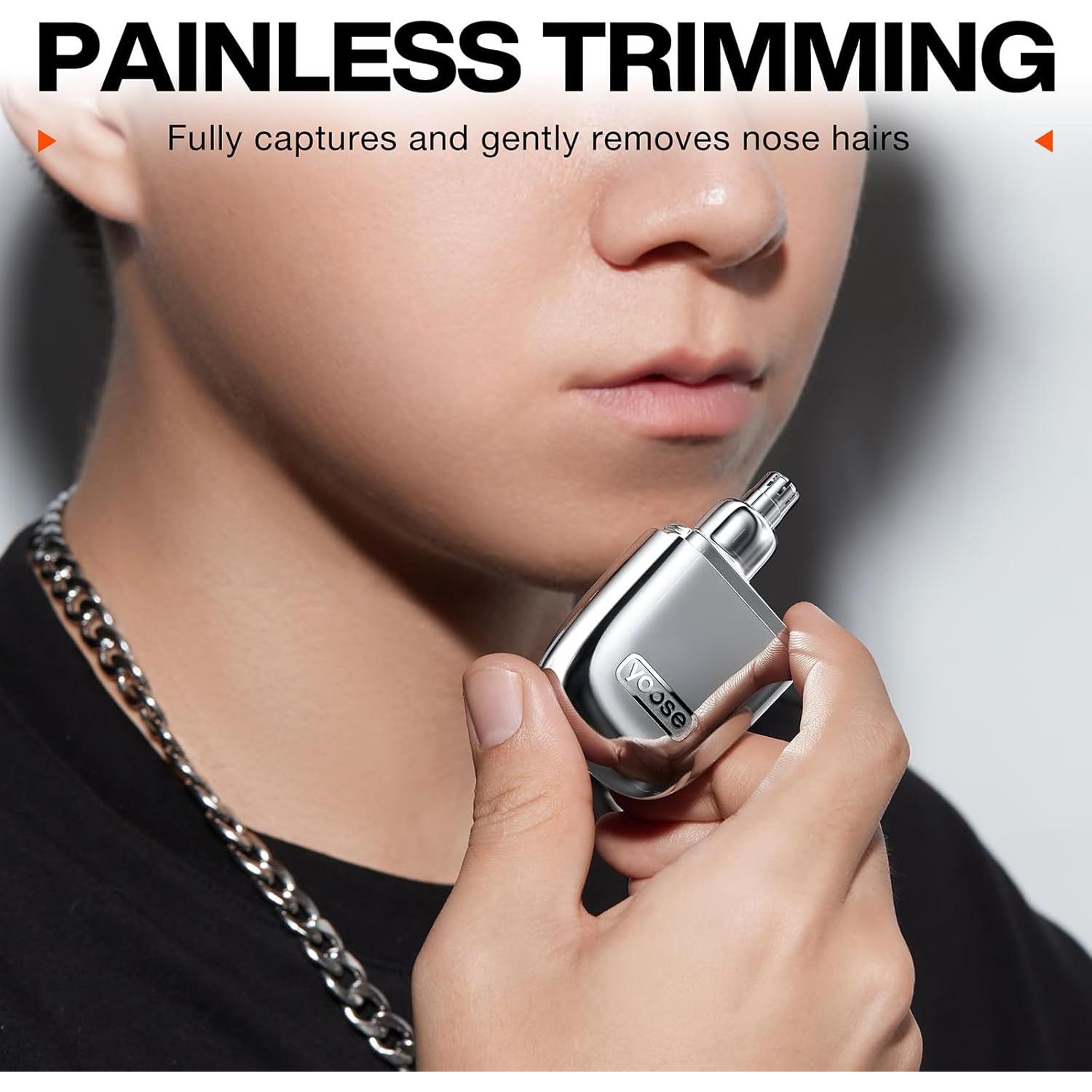 Paquete de Cuidado Yoose: Recortador Nasal y Afeitadora Mini