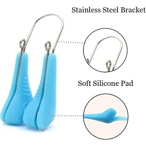 Clip Elevador de Nariz Jieri - Corrector de Nariz de Silicona 6x2cm