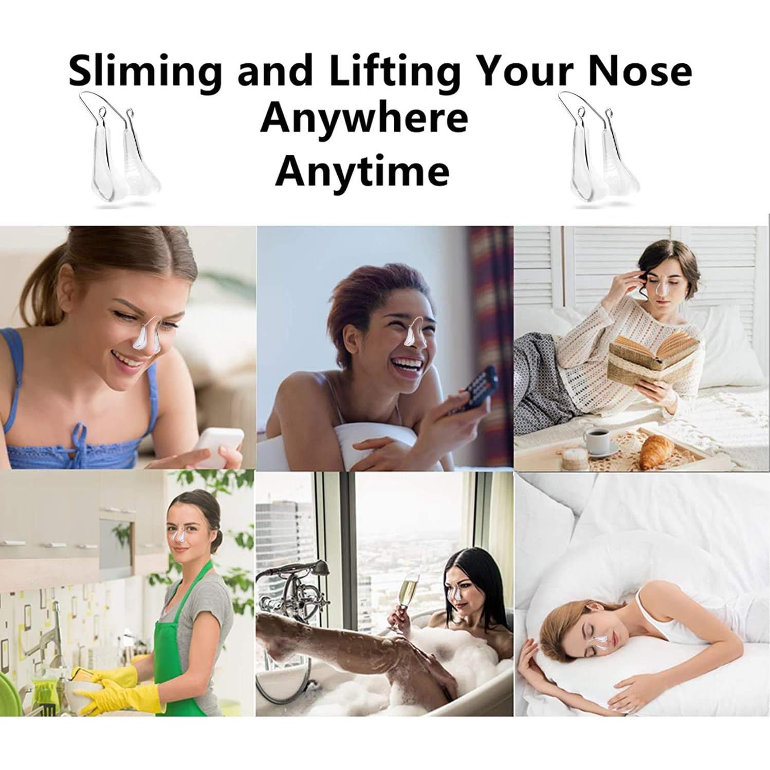 Clip Corrector de Puente Nasal AMIJEAL - Sin Dolor, Ajustable