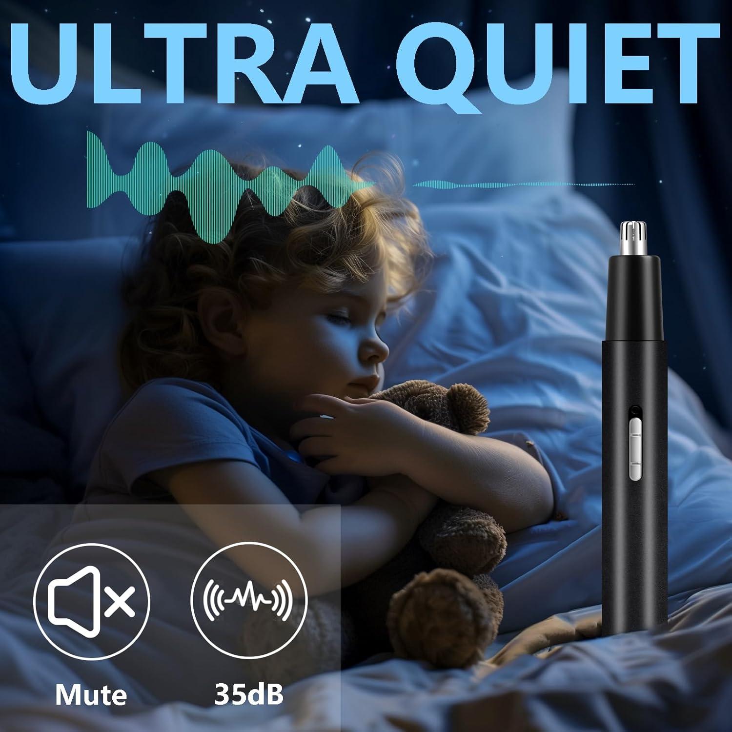 Recortador de Vello Nasal y Auricular DUST2OASIS 7-en-1