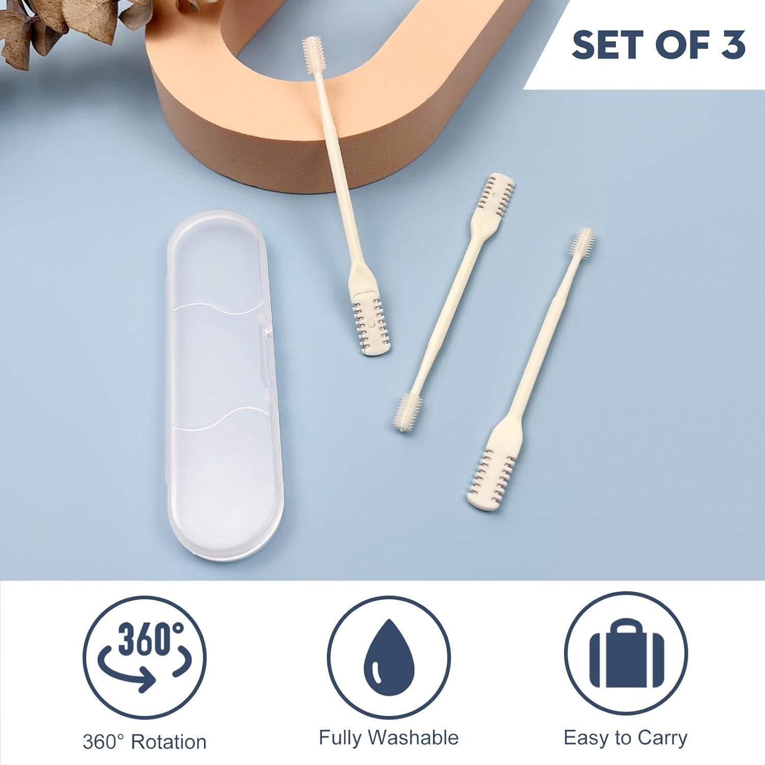 Cortador de Vello Nasal Manual Zoolinn 2 en 1 Acero Inoxidable