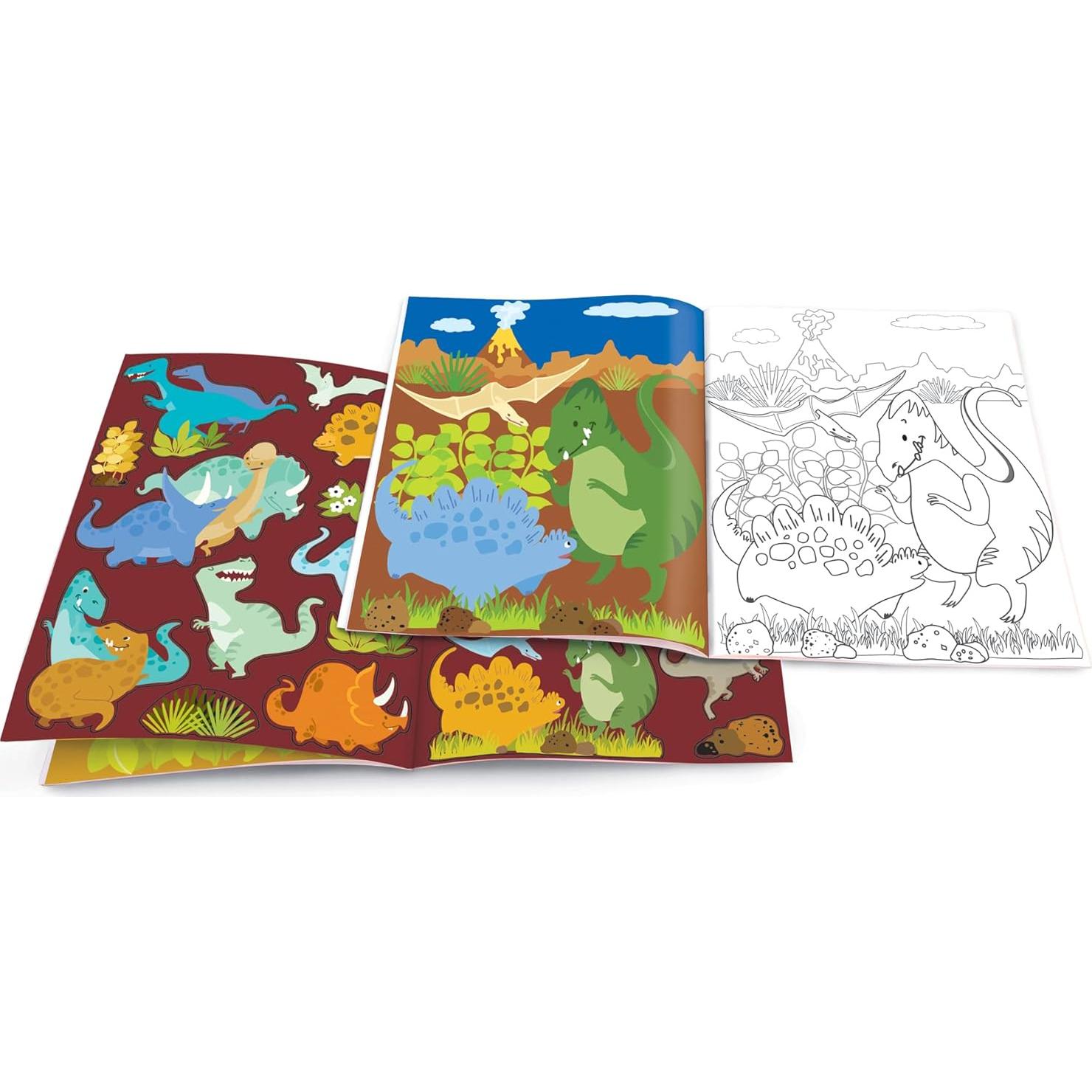 Juego de Colores Borrables La Historia del Cerdito 12 Crayones