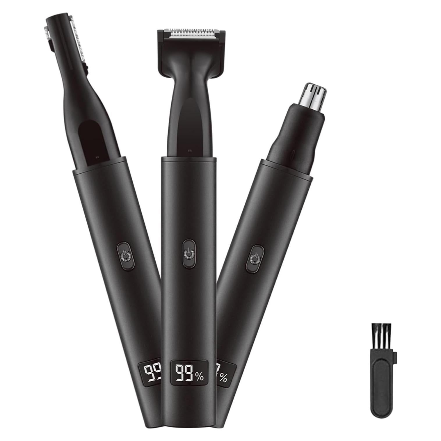 Recortador de Vello Nasal y Facial Laikme 3 en 1 Recargable