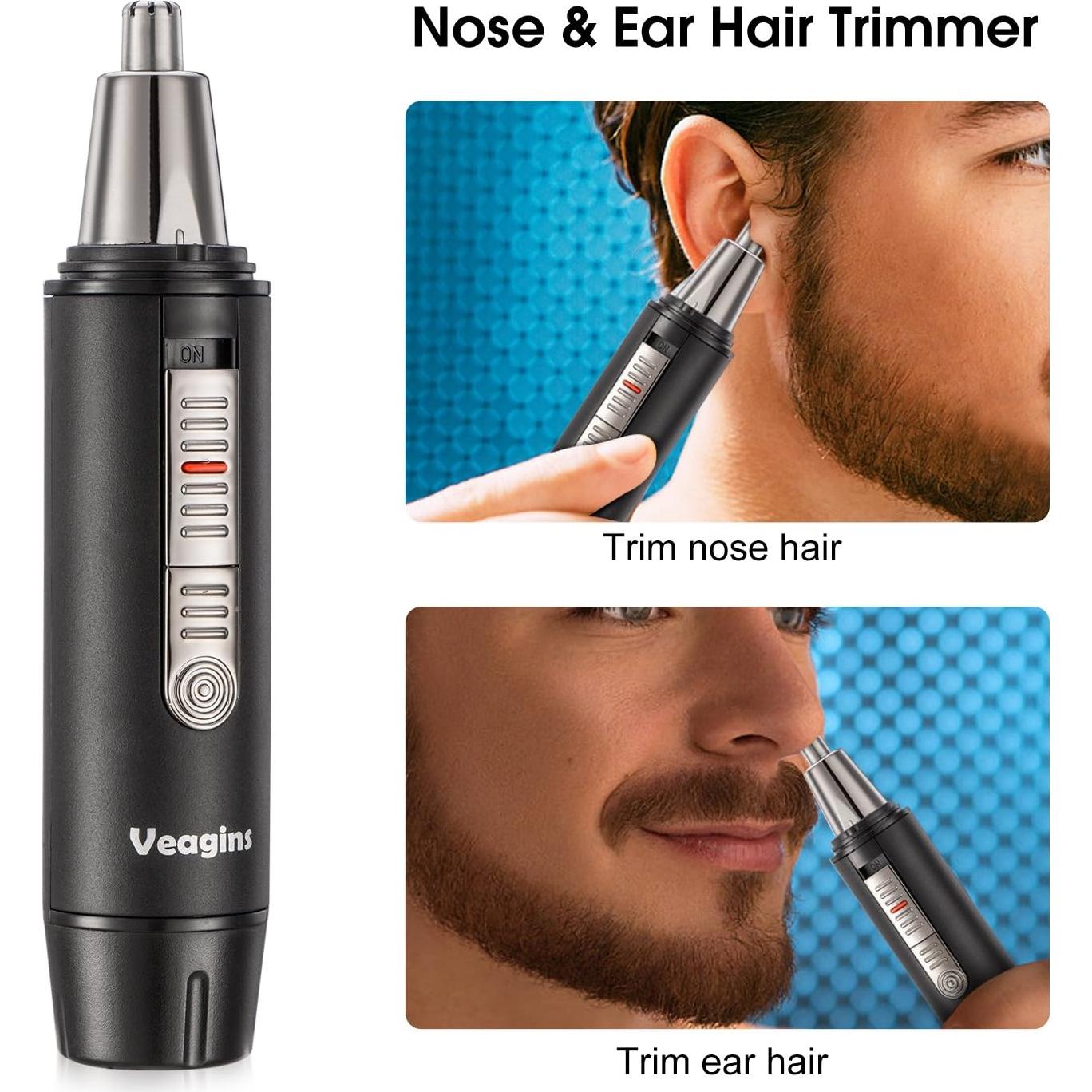 Recortador de Vello Nasal Veagins NT11 Hipoalergénico Impermeable