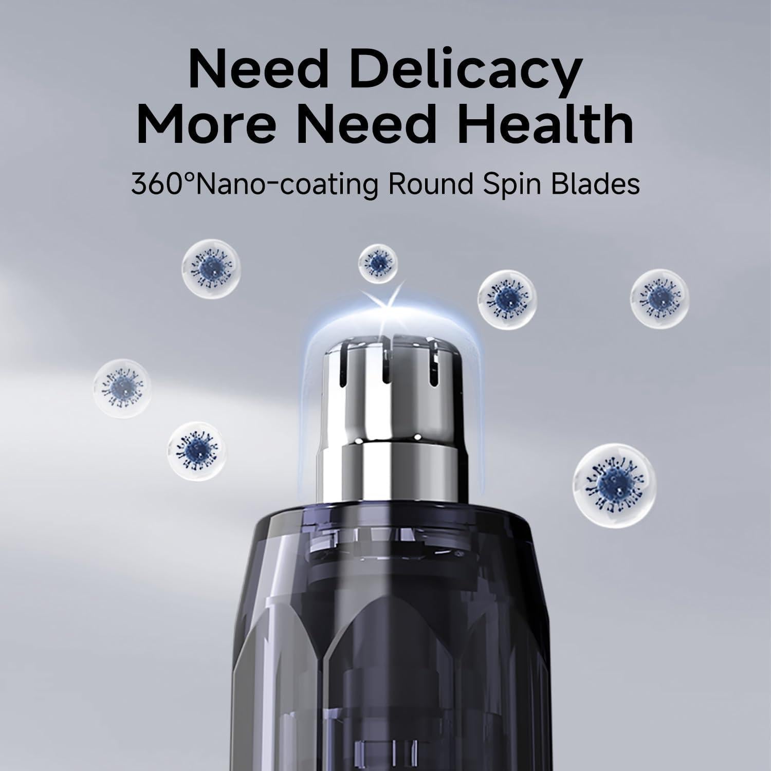 Recortador de Nariz y Oído Beici H4 Carga Rápida IPX7