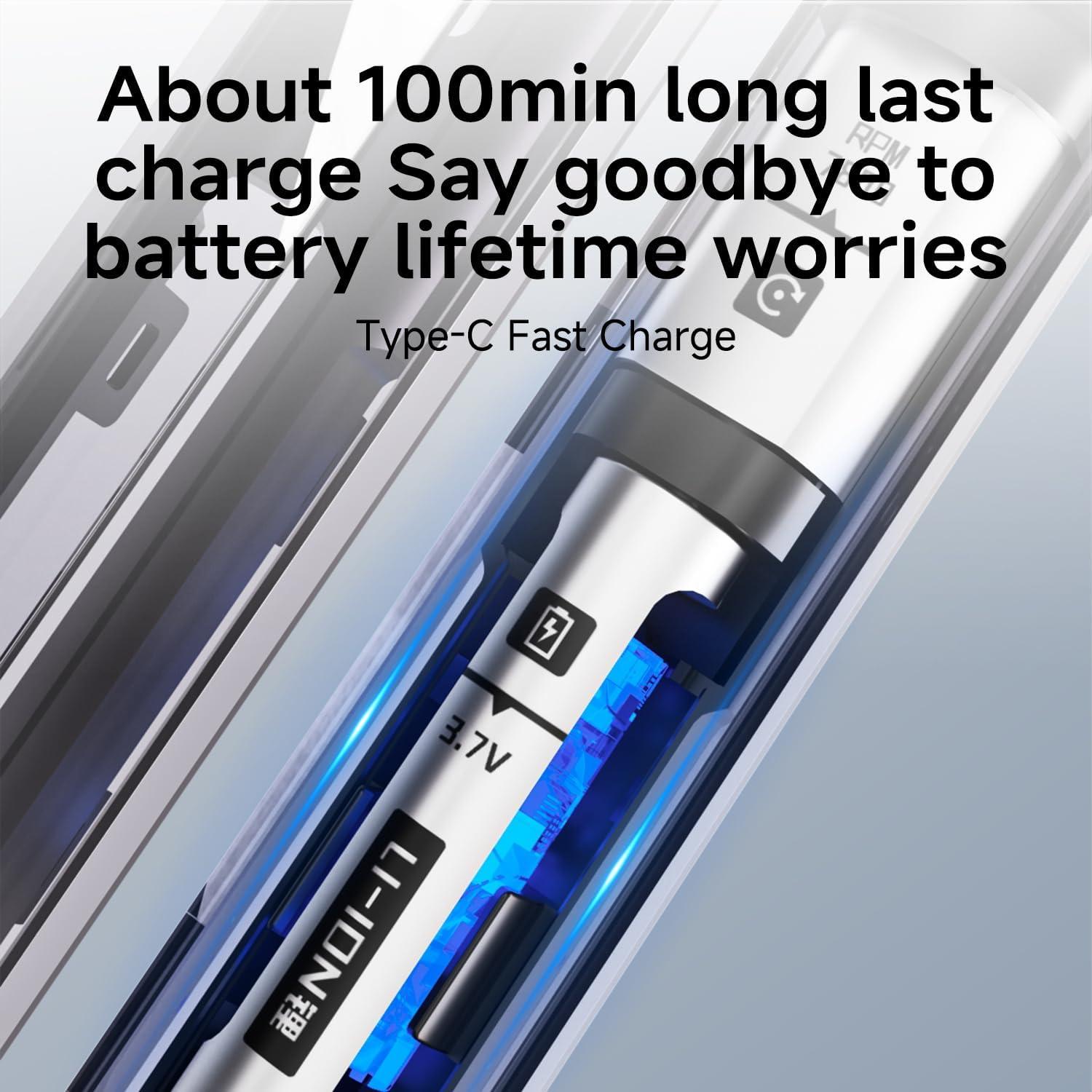 Recortador de Nariz y Oído Beici H4 Carga Rápida IPX7