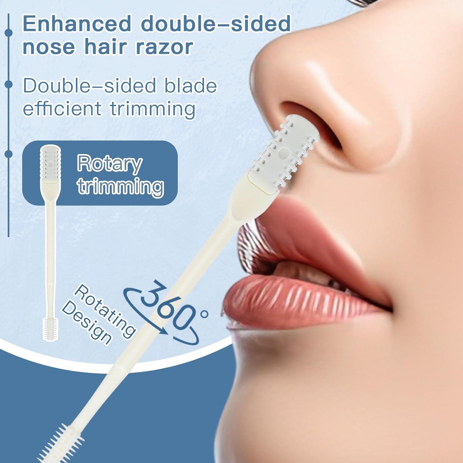 Cortador de Vello Nasal 2-en-1 Andibro Manual 9.3 cm