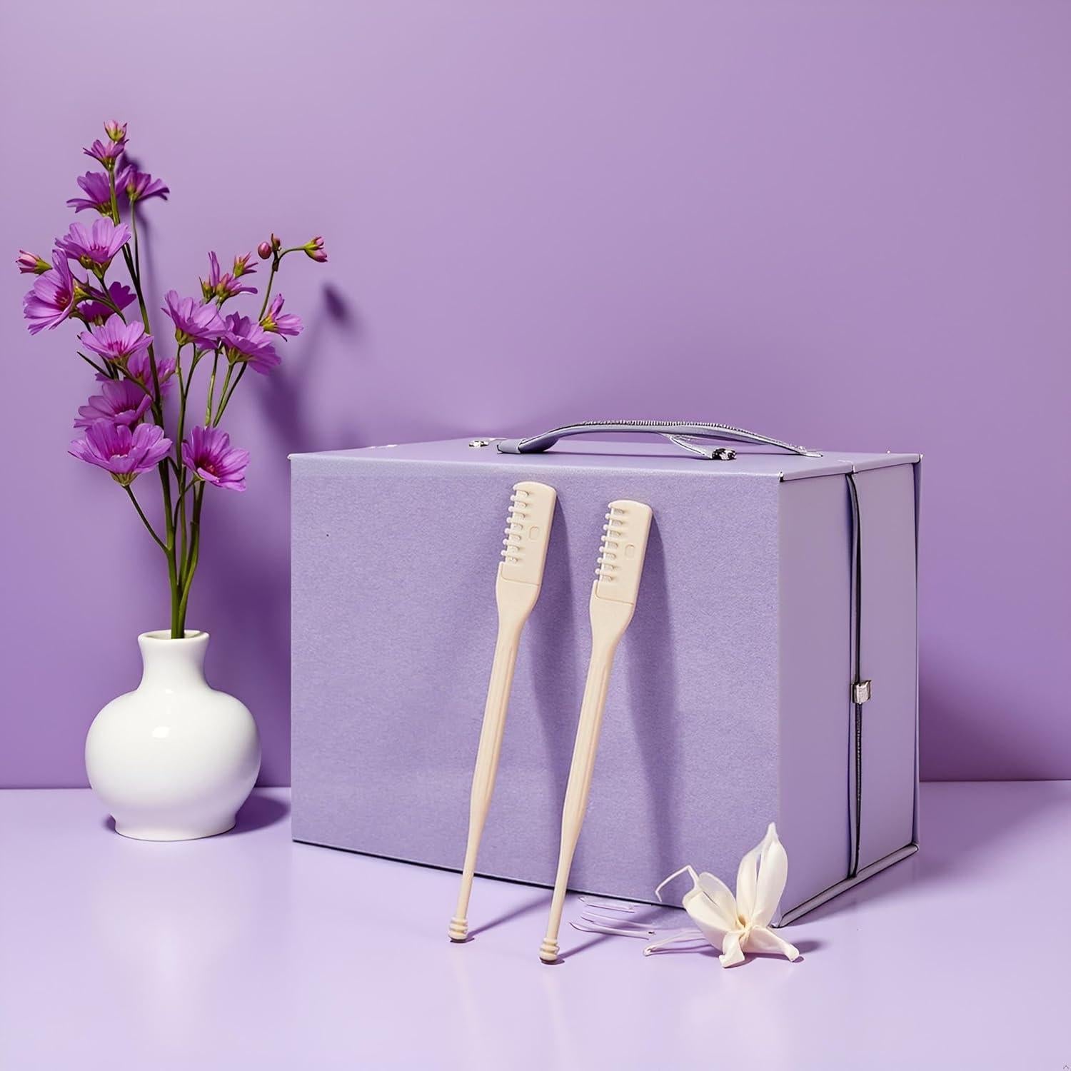 Juego de 2 Cortadores Manuales de Vello Facial Qintreesify