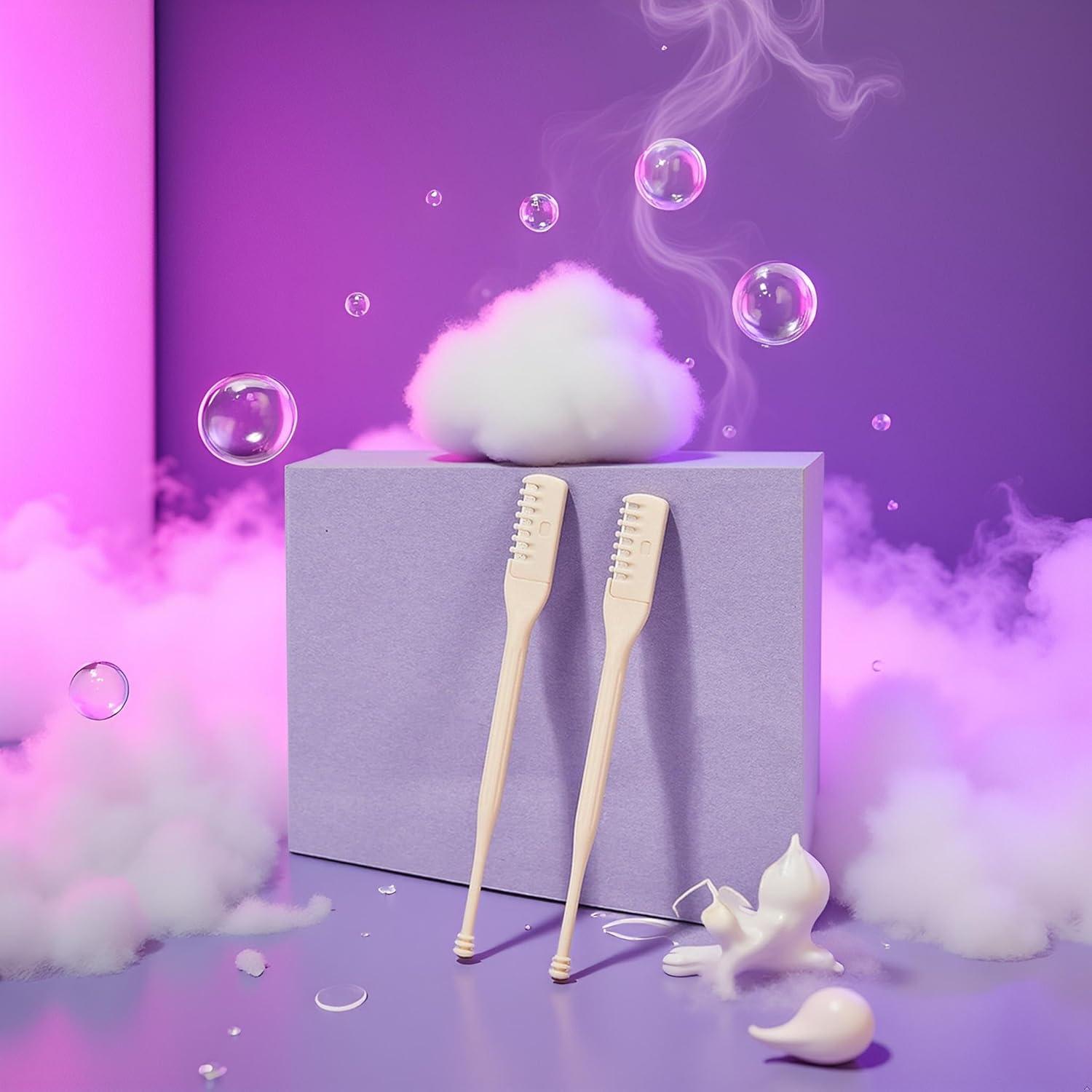 Juego de 2 Cortadores Manuales de Vello Facial Qintreesify