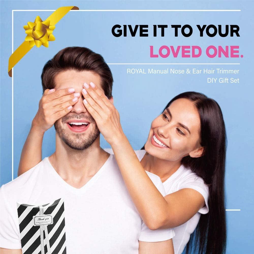 Recortador de Vello Nasal Manual ROYAL ET-4 Impermeable