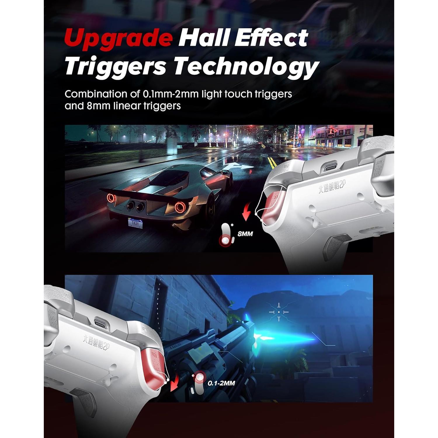 Controlador Inalámbrico BEITONG KP20 para PC y Consolas