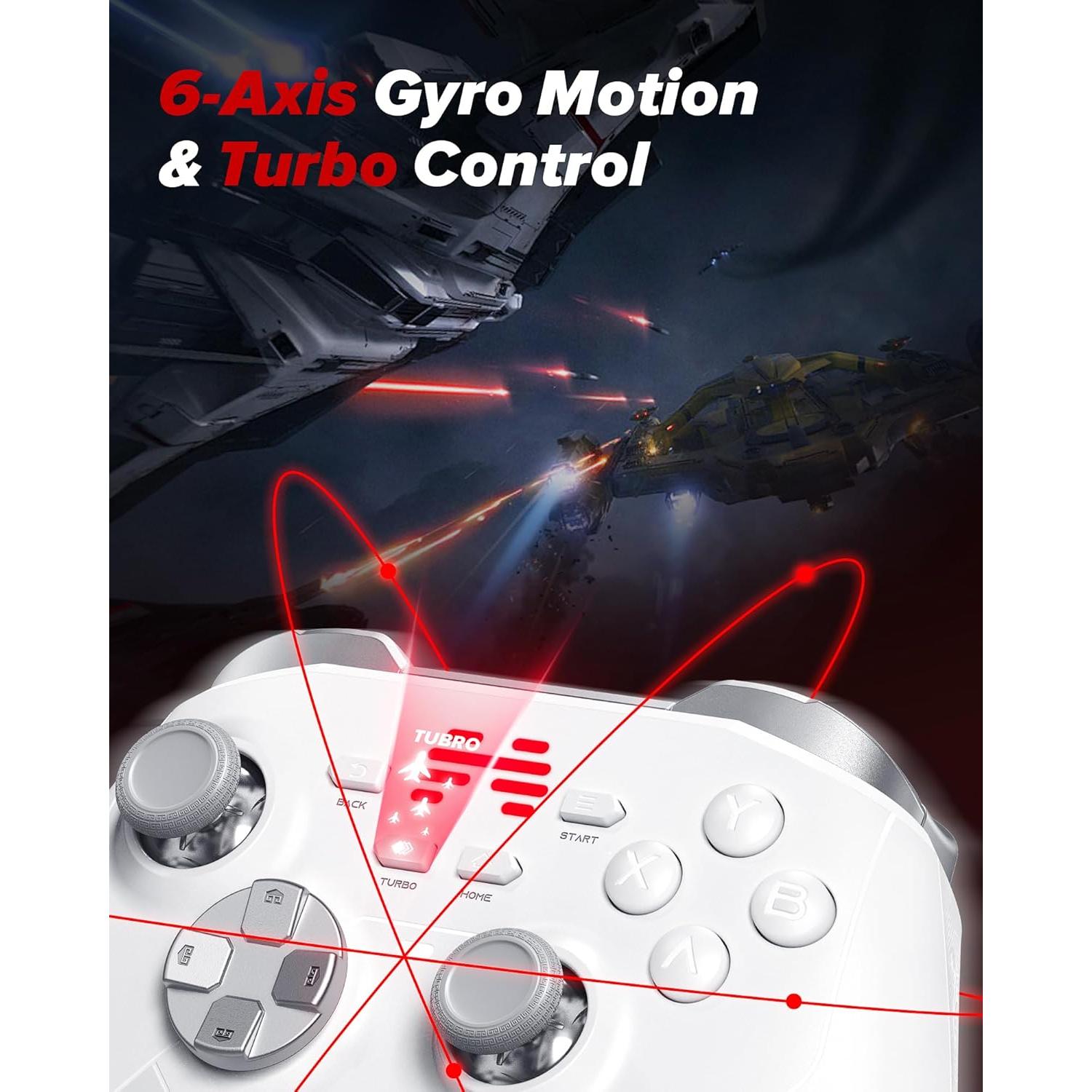 Controlador Inalámbrico BEITONG KP20 para PC y Consolas