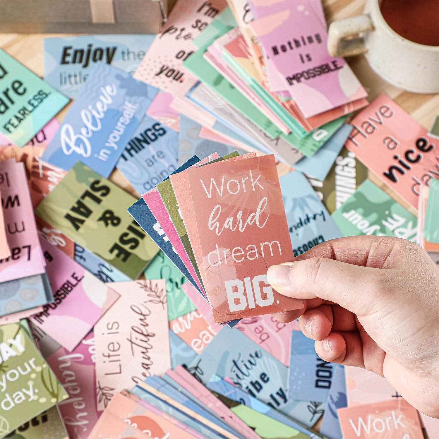 Tarjetas de Afirmación Jinei 300 Piezas Diseño Bohemio