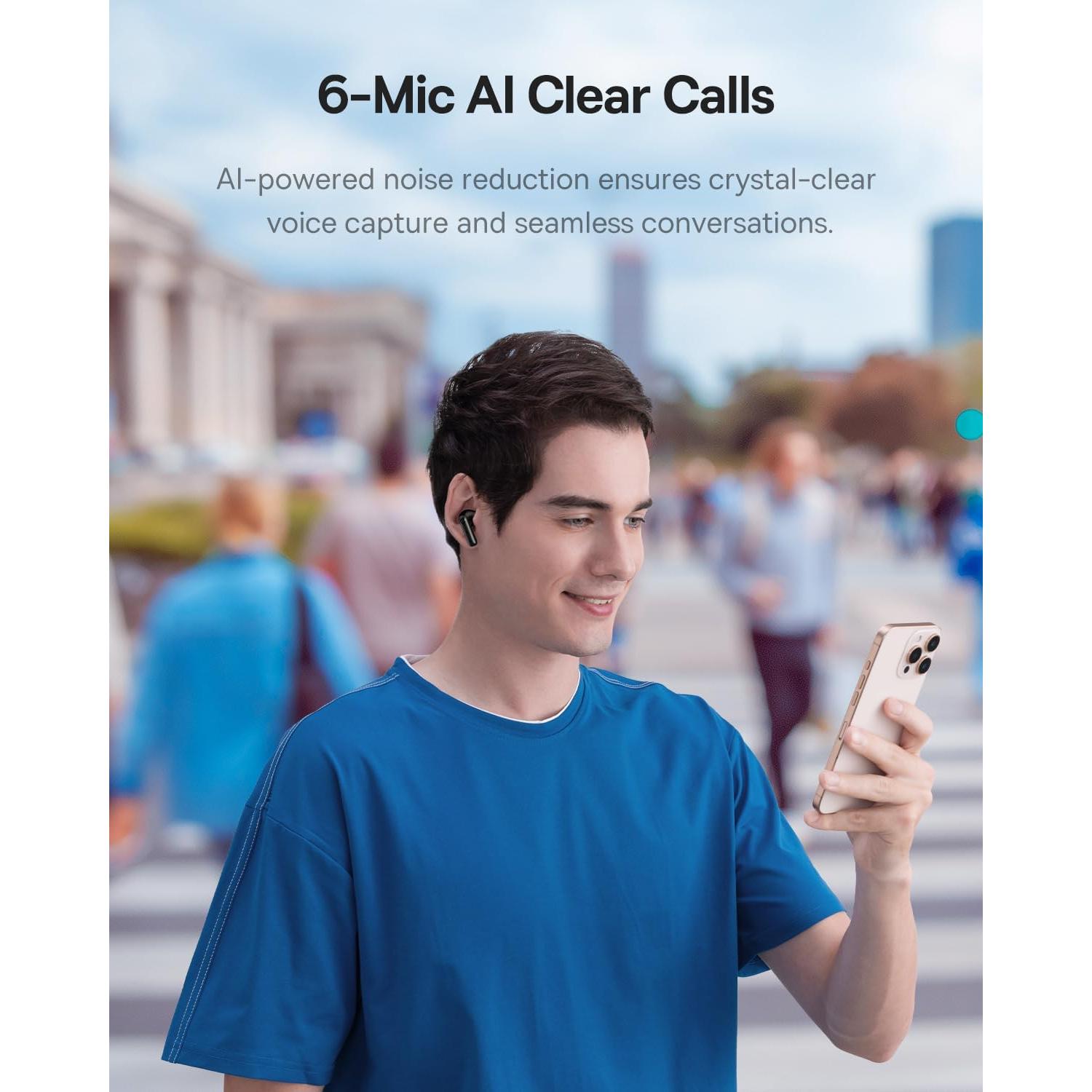 Auriculares Inalámbricos Baseus Bass BP1 Pro con ANC y 55H