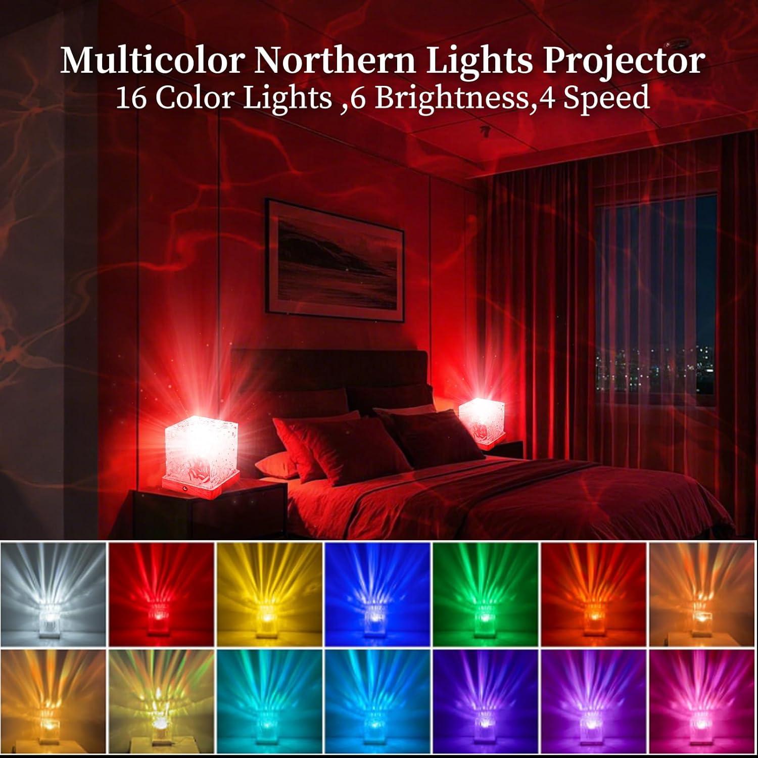 Proyector de Luces del Norte LETOUR LT-NL025 RGB 16 Colores