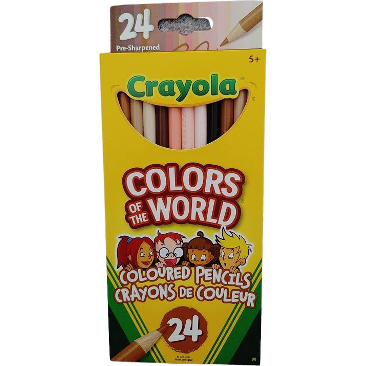 Crayola Colores del Mundo - Juego 3 Piezas con Crayones y Lápices