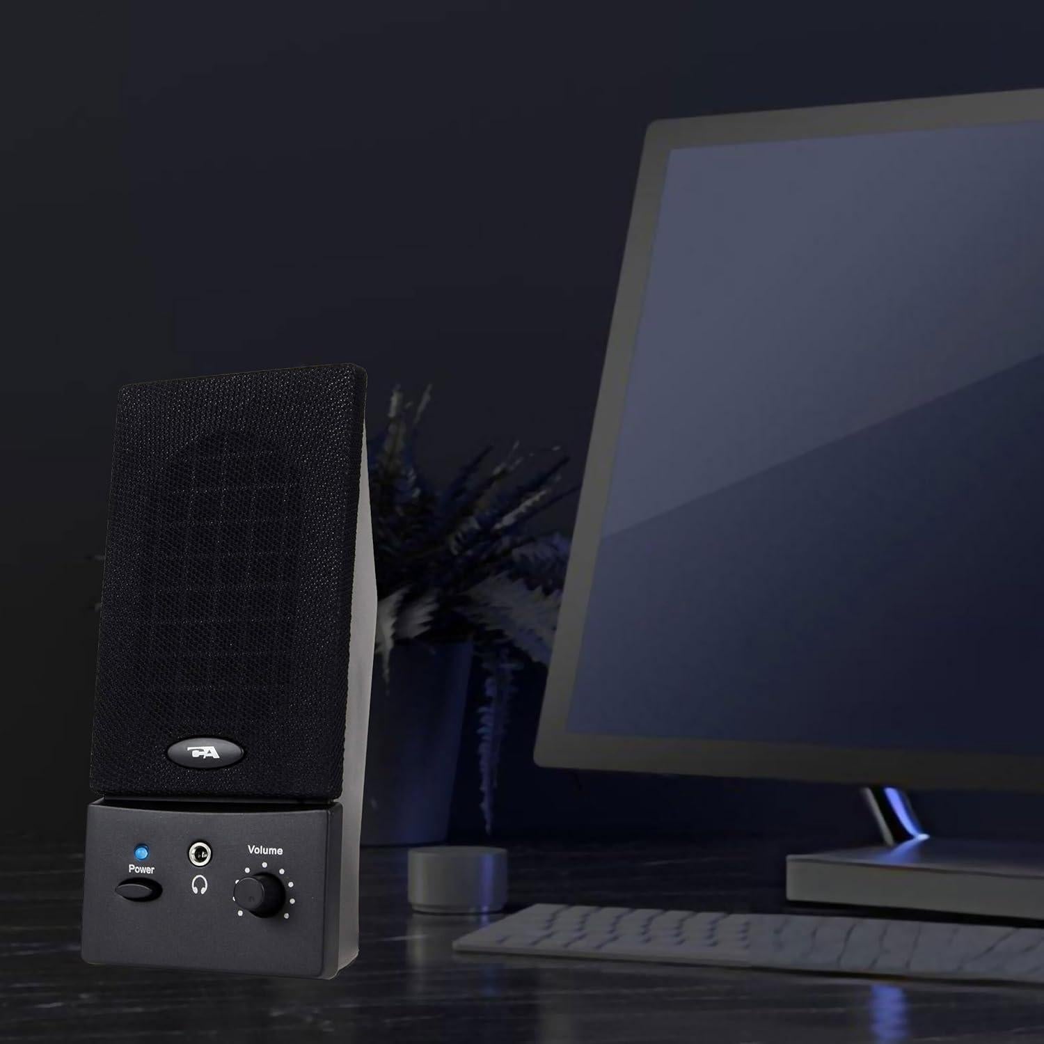 Altavoces Estéreo Cyber Acoustics CA-2016 2.0 USB Negro