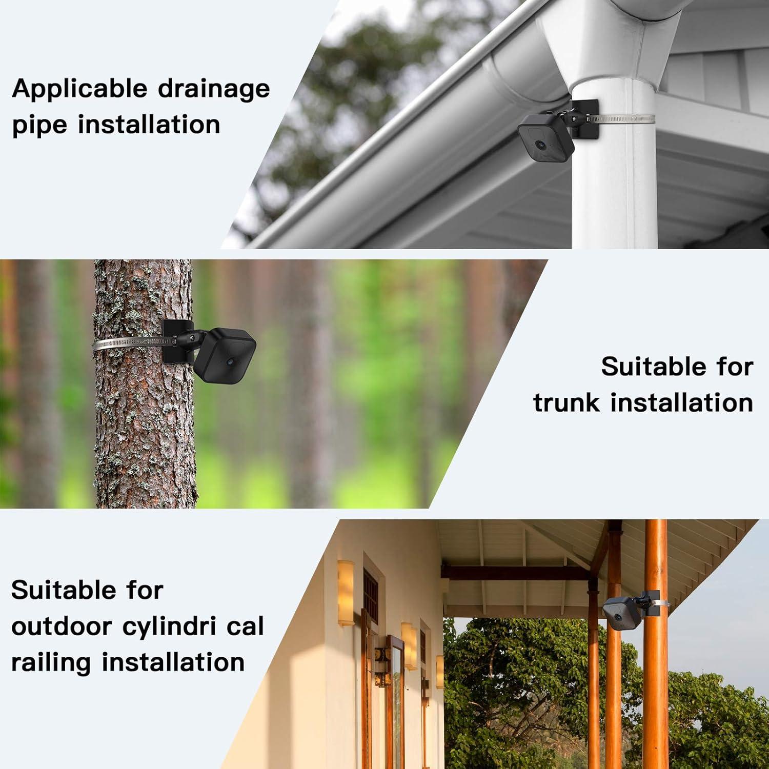 Soporte de Montaje en Poste para Cámara Blink HOLACA 1 Paquete