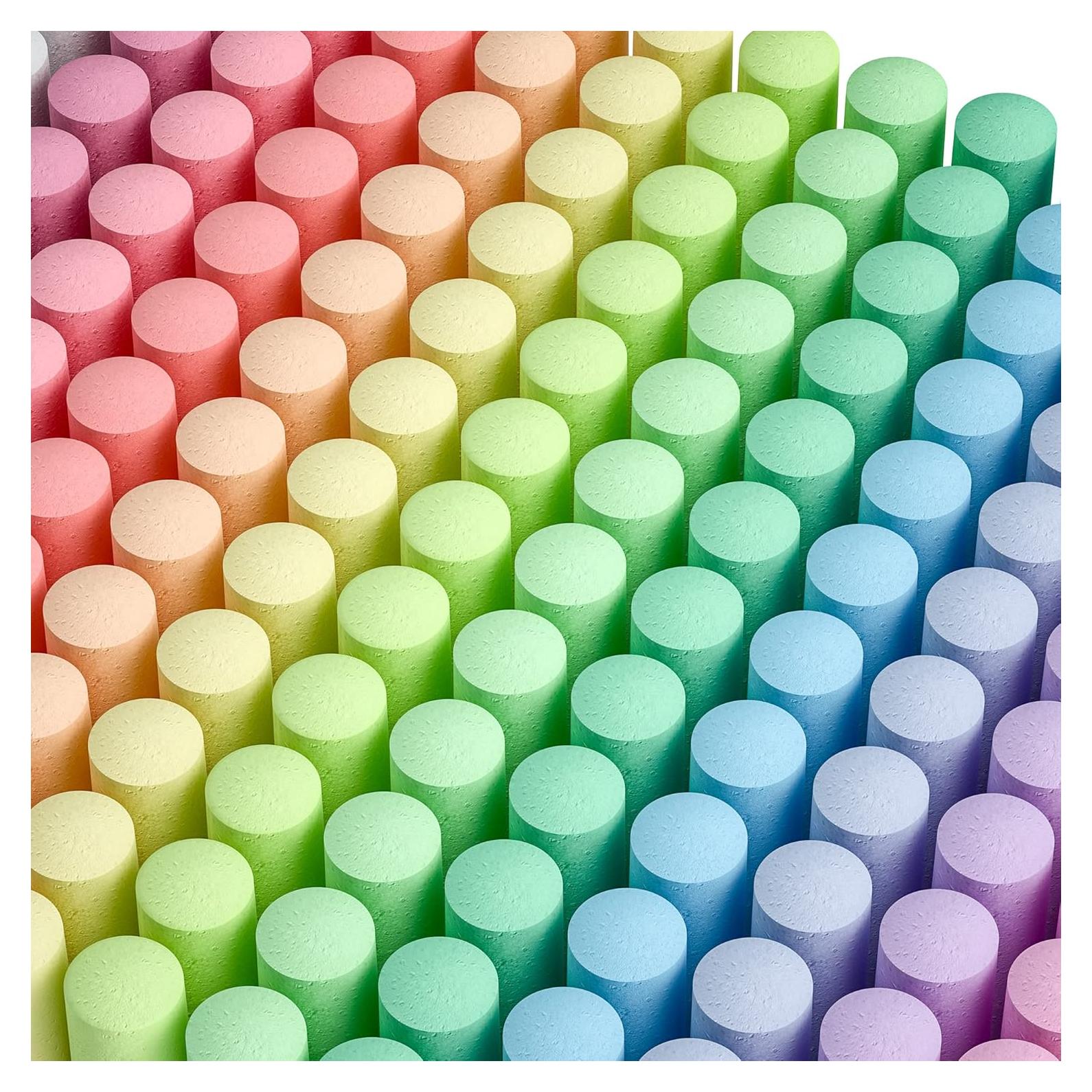 Tiza de Acera Feela 168 Piezas Jumbo 14 Colores