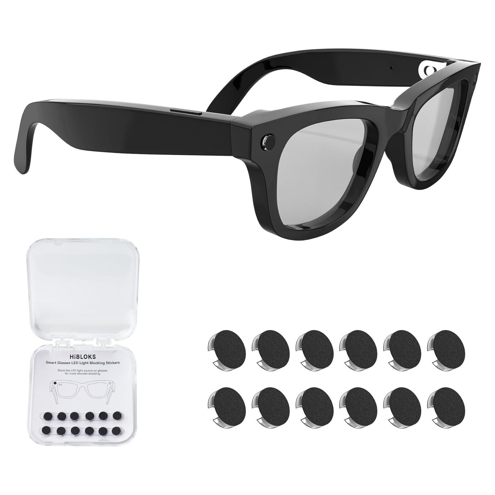 Calcomanías de Bloqueo de Luz LED HIBLOKS 12Pcs para Ray-Ban