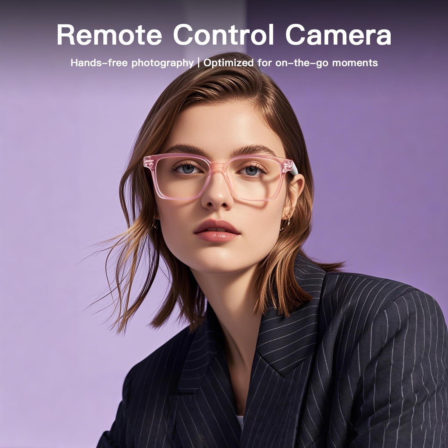 Gafas Inteligentes UF-08 para Mujeres con Bluetooth y Luz Azul