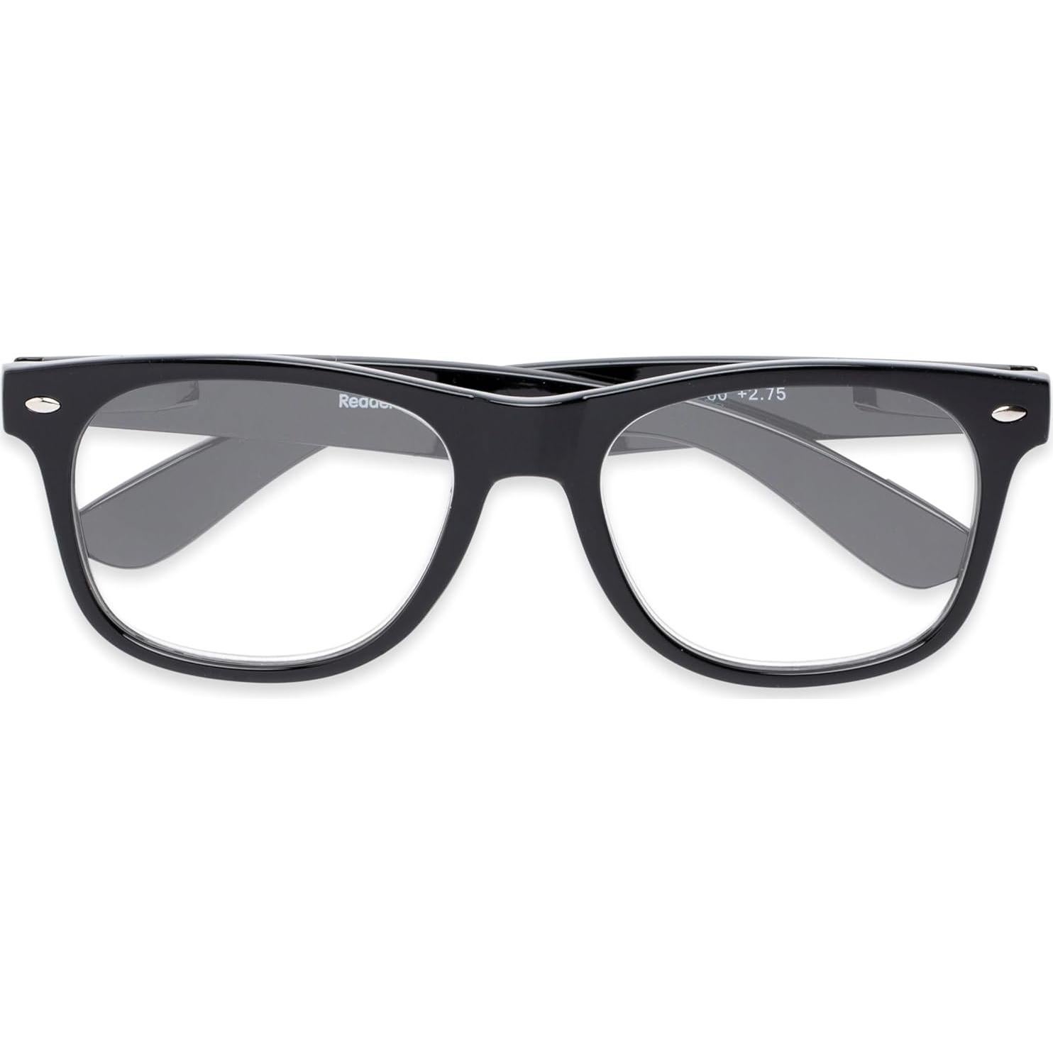 Gafas de Lectura Readers.com El Dean Retro Cuadrado Unisex 2.0x