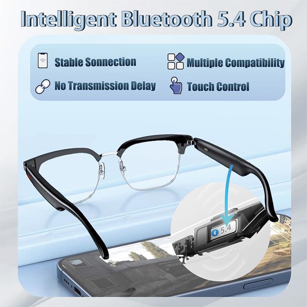 Gafas Inteligentes BLESSOURCE con Audio Bluetooth y Lentes UV400