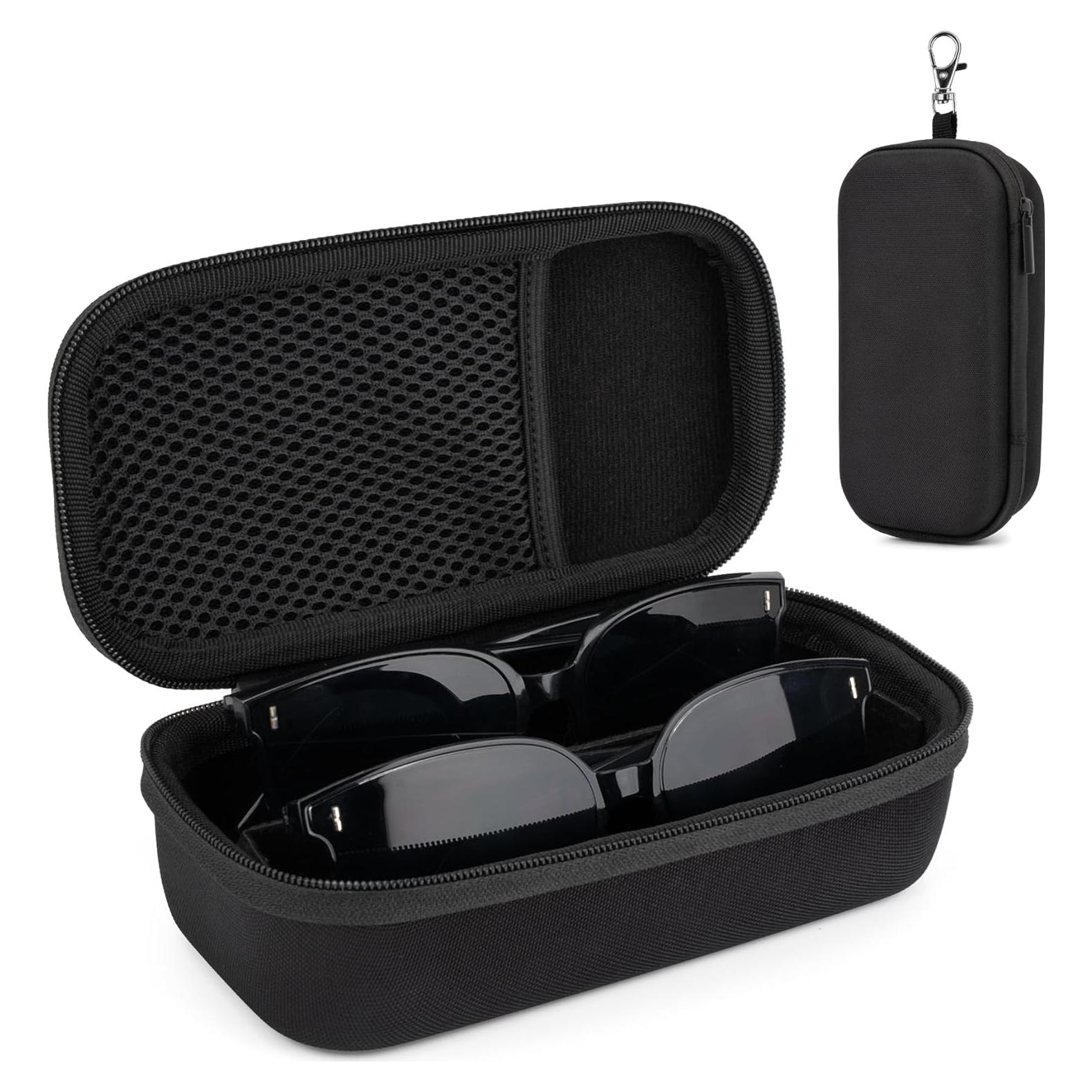 Estuche Doble para Gafas Ray-Ban Meta Negro 18.5x10.7cm
