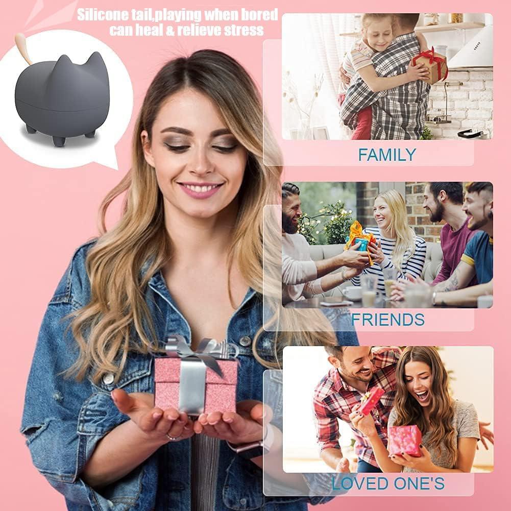 Altavoz Bluetooth Portátil Gingo Kitty Gris - 40H Batería, TWS