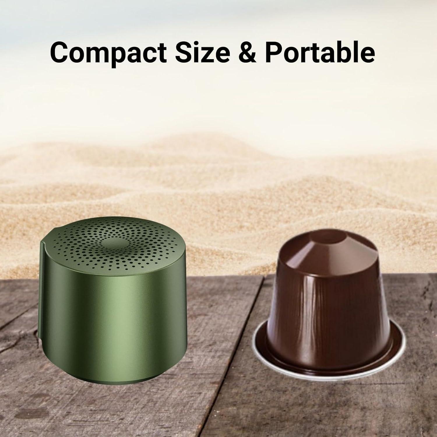 Altavoz Mini Bluetooth Holiday S6 Verde, 6 Horas de Batería