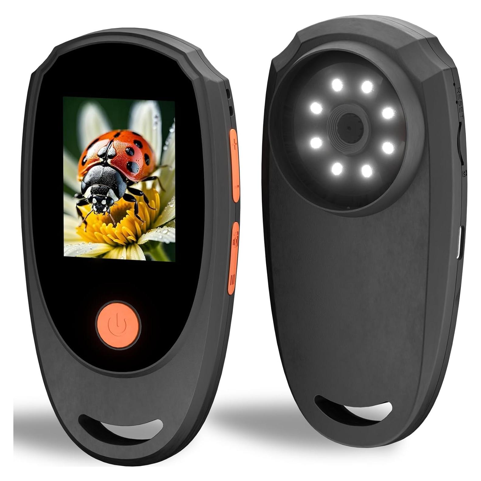 Microscopio Digital de Mano KeFvoer 500x con Pantalla IPS 2"