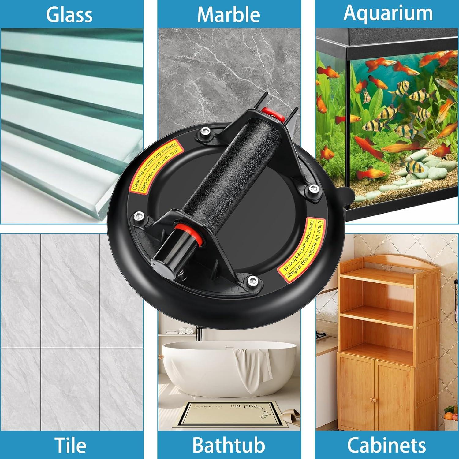 Ventosas de vidrio 20 cm Xixianshun - Capacidad 150 kg