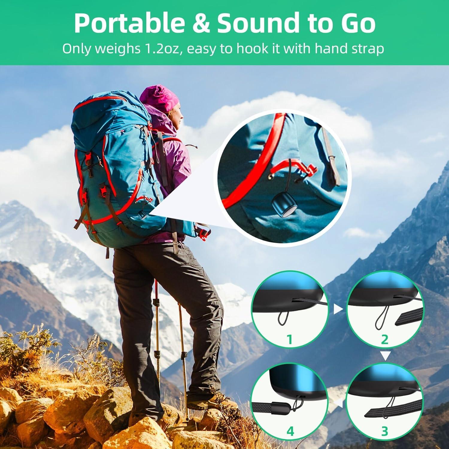 Altavoces Bluetooth Portátiles SEVENKA 2 Mini 3W Azul