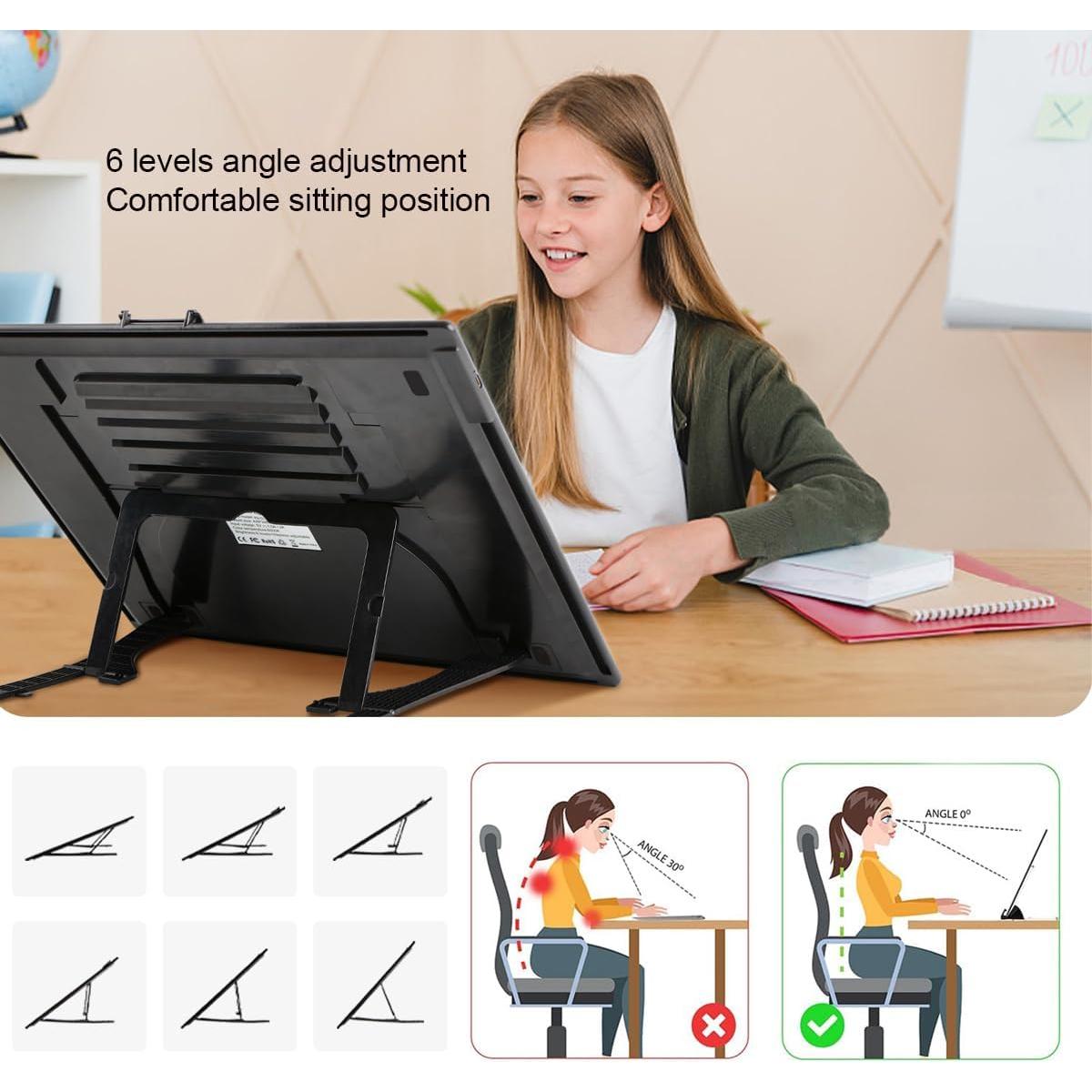 Caja de Luz LED A3 VKTEKLAB Recargable con Soporte y Clip