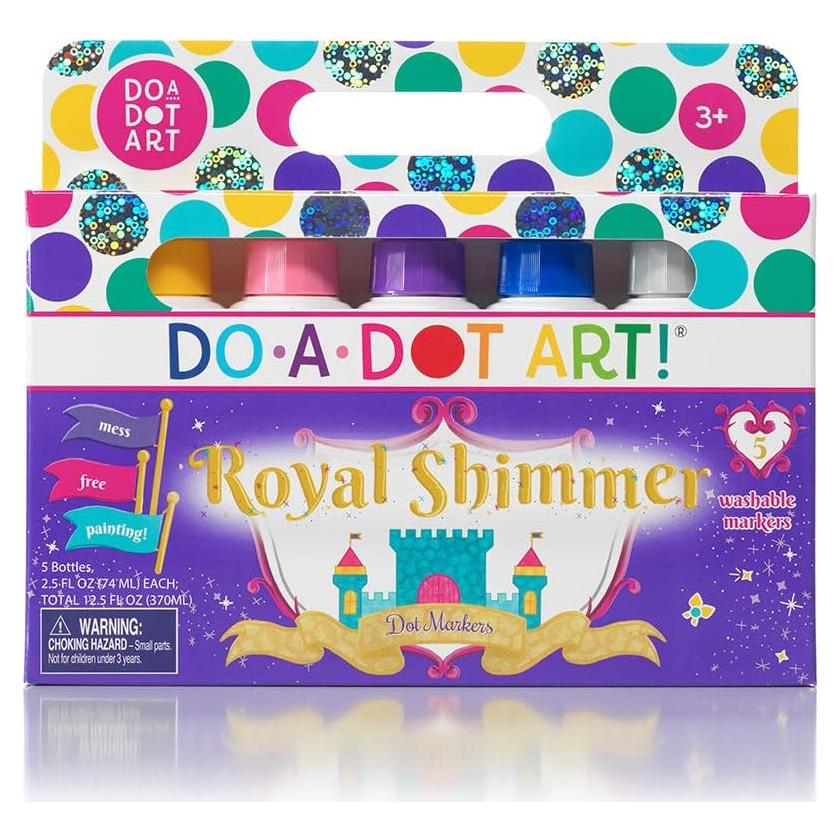 Marcadores Do A Dot Art! 5 Colores Brillantes Lavables