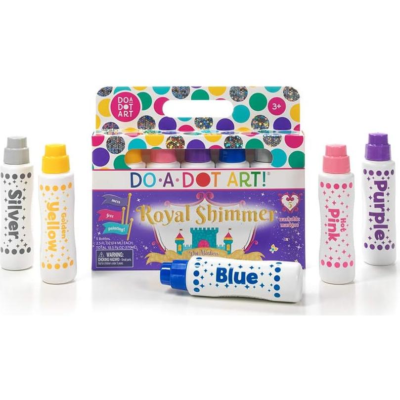 Marcadores Do A Dot Art! 5 Colores Brillantes Lavables