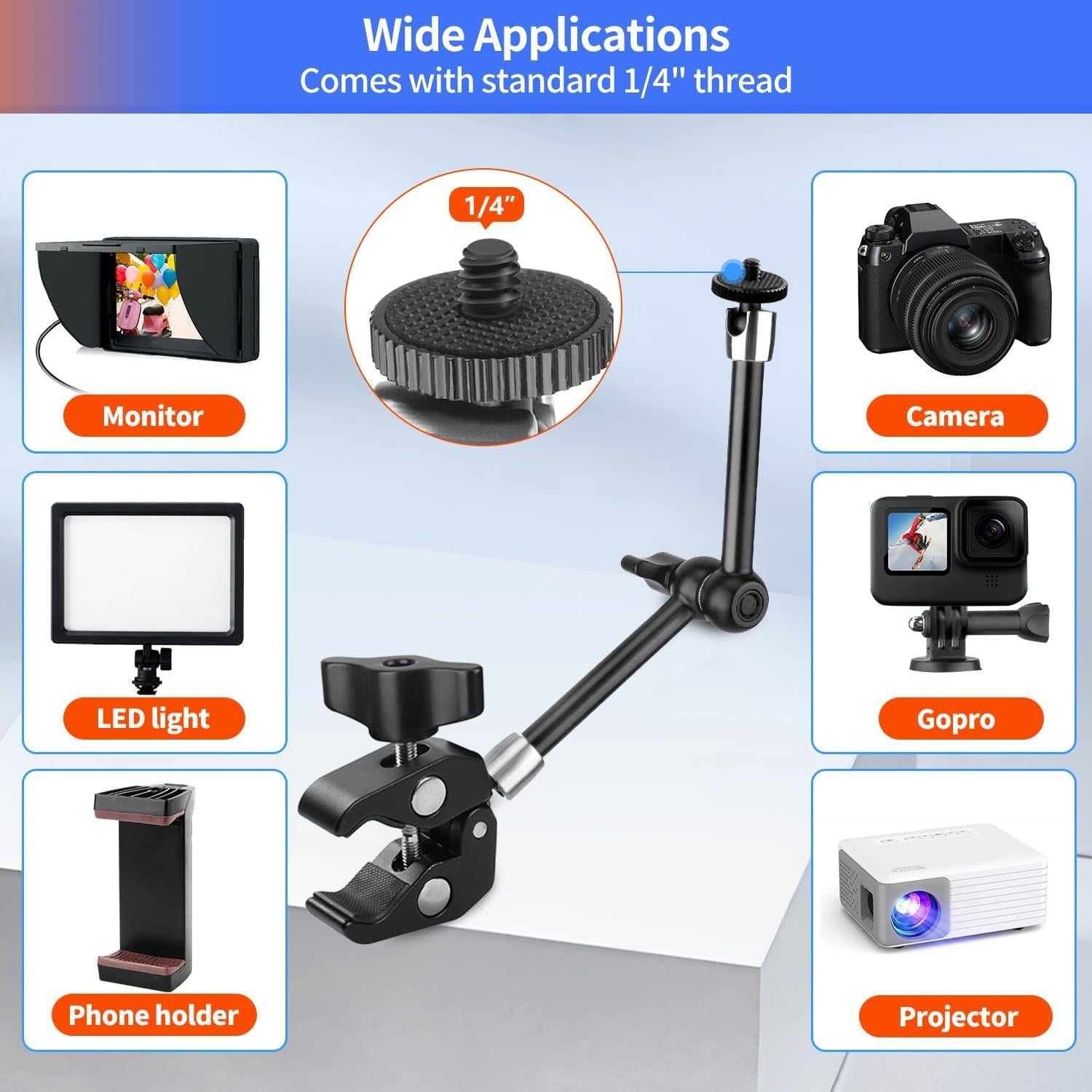 Soporte de Cámara Hemmotop MS01 Brazo Articulado 2.5 KG