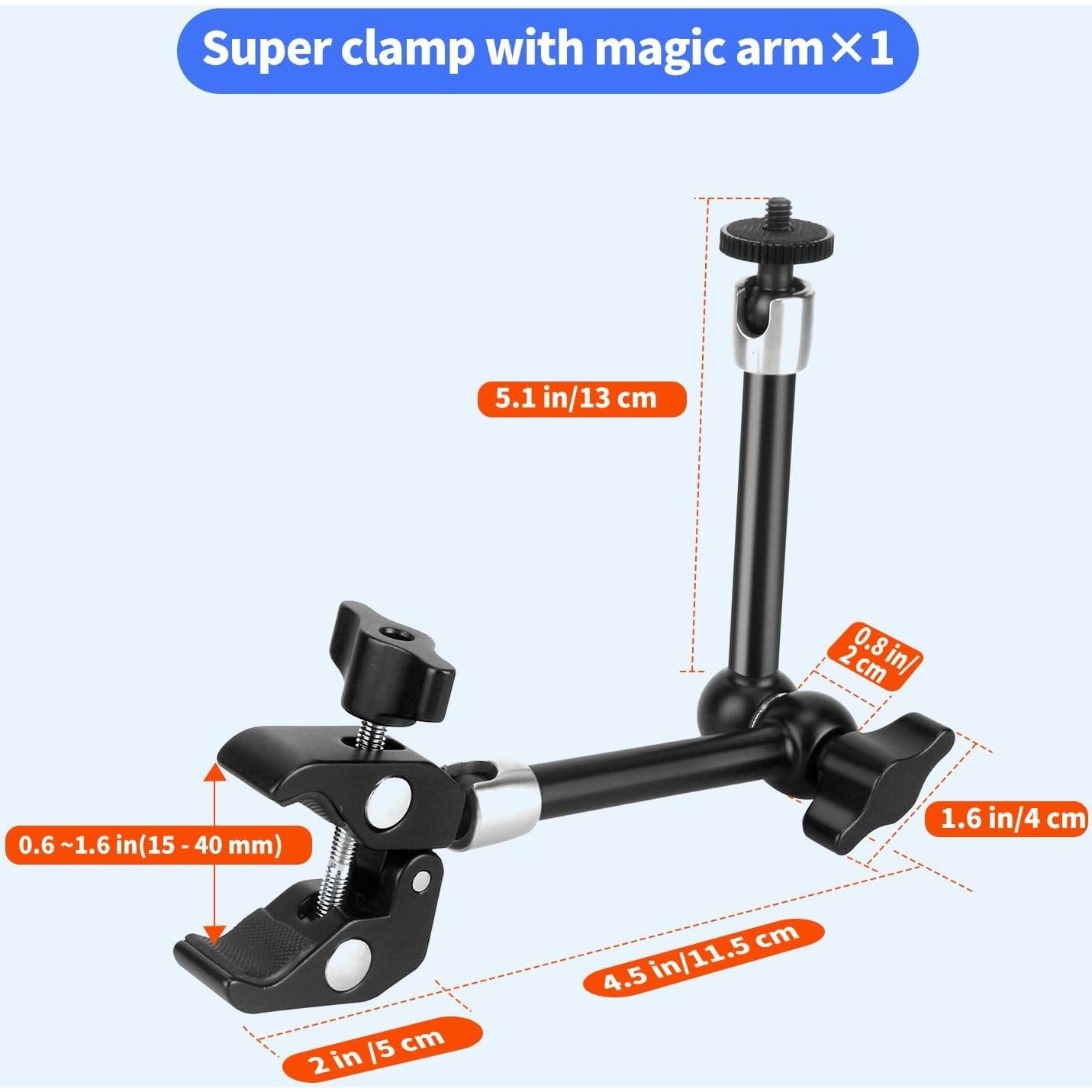 Soporte de Cámara Hemmotop MS01 Brazo Articulado 2.5 KG