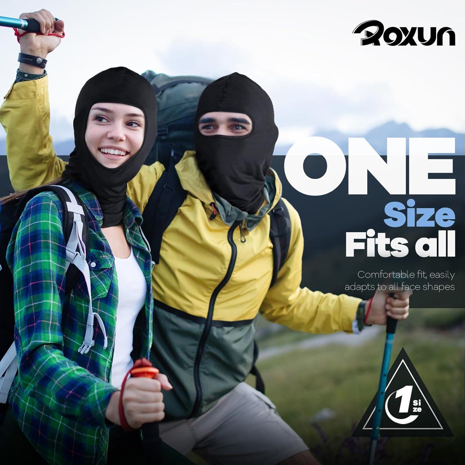 Máscara Balaclava ROXUN 5 Piezas UV Transpirable Unisex