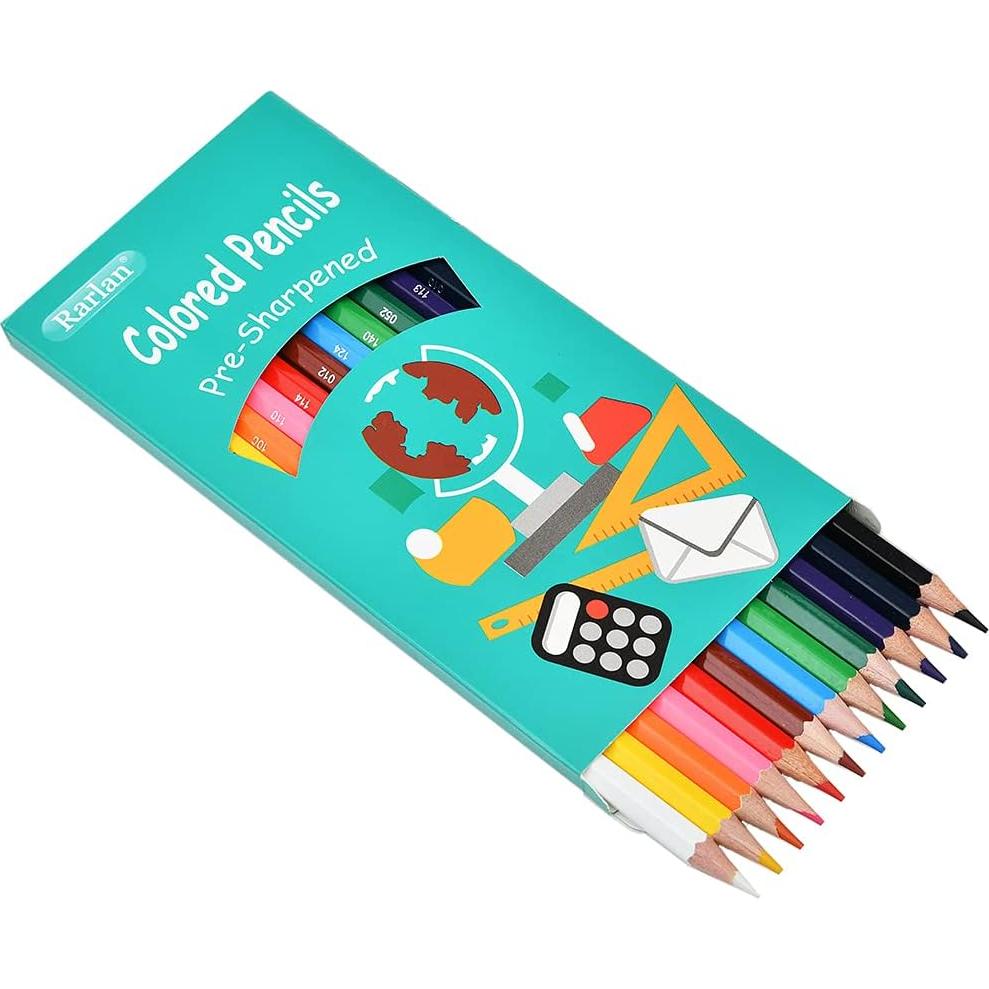Lápices de Color Rarlan 36 Paquetes de 12 Colores Variados