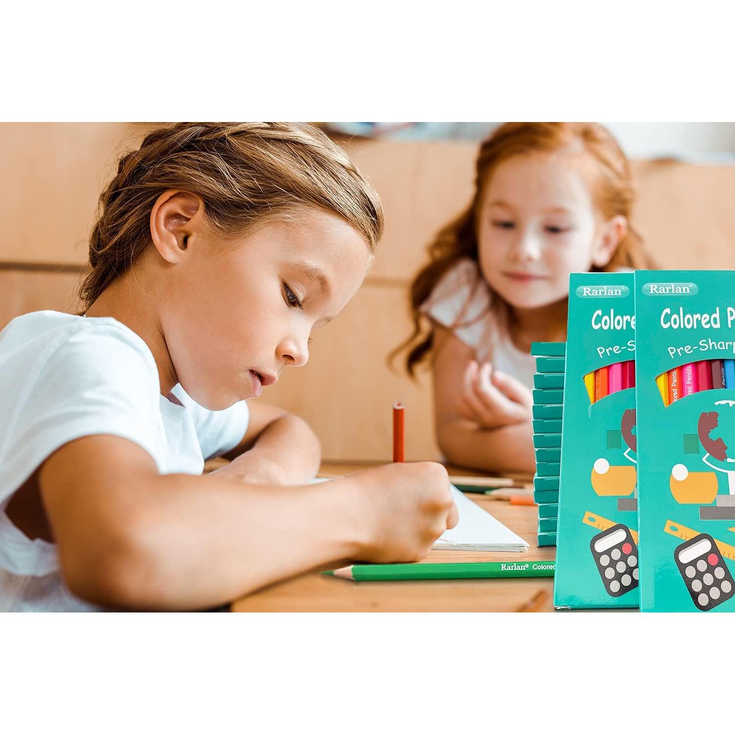 Lápices de Color Rarlan 36 Paquetes de 12 Colores Variados