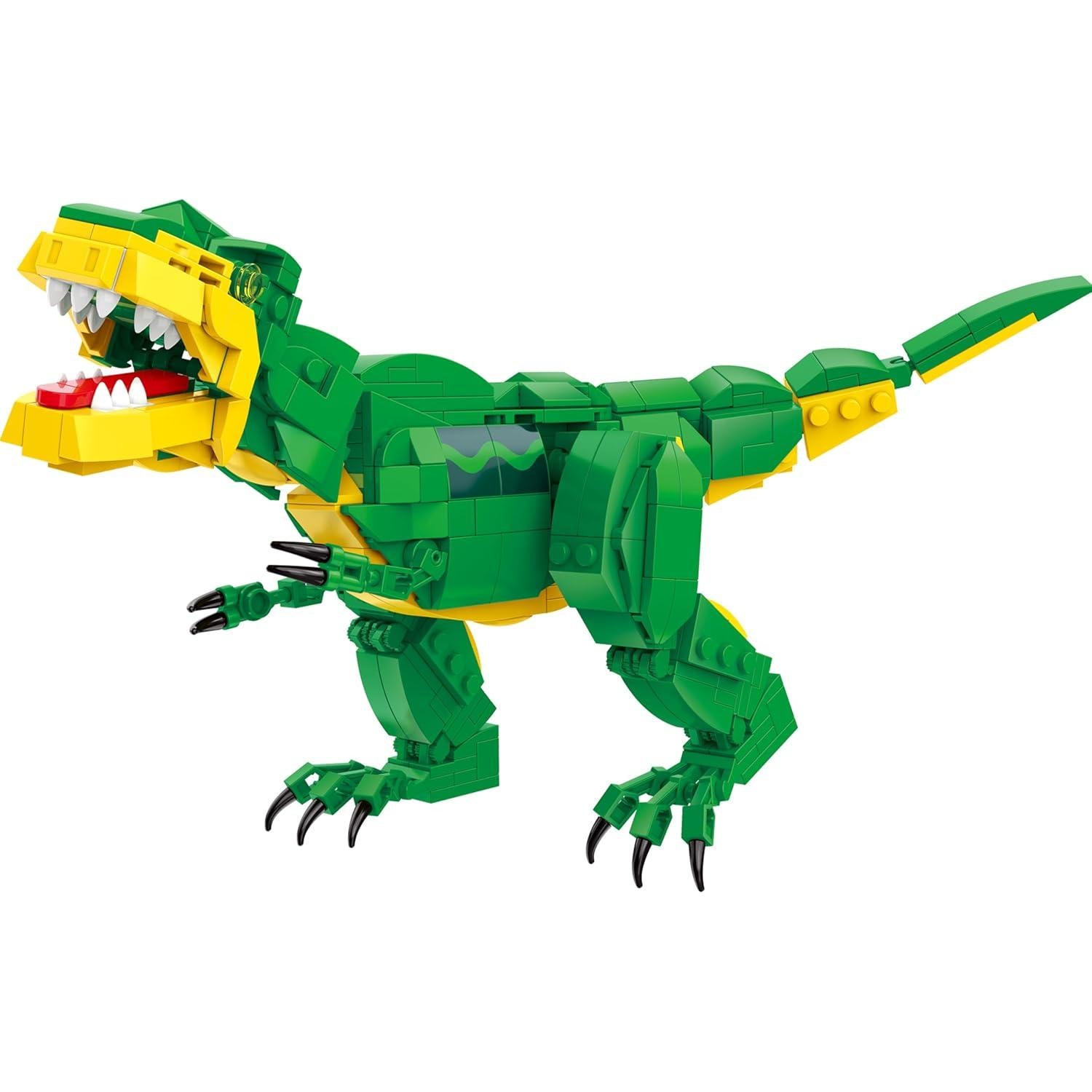 Juego de Construcción Crayola T-Rex Posable 462 Piezas
